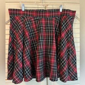 Torrid Plaid Skirt. Circle/skater style. Torrid size 2.